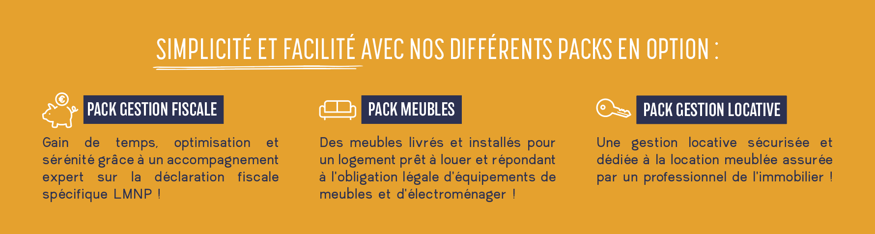CITY'ZEN GAITE - Nos diff&eacute;rents packs en option